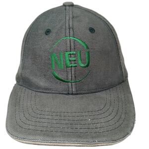 Atlantis Baseball Cap Green One Size Strapback NEU Embroidered Logo Hat Cotton